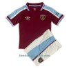 Conjunto (Camiseta+Pantalón Corto) West Ham United Primera Equipación 2021/22 - Niño